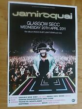 Jamiroquai glasgow 2011 for sale  PERTH