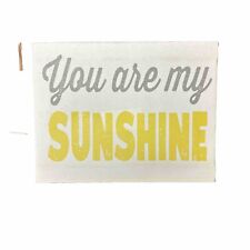 Sunshine canvas sign for sale  Lone Grove