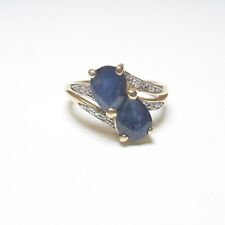 14k sapphire diamond ring for sale  Brighton