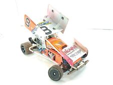 Unknown Model Carbon Fiber Chassis Vintage 1/10 2wd RC Sprint Car Roller Rolling for sale  Shipping to South Africa