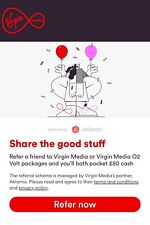 Virgin media voucher for sale  BIRMINGHAM