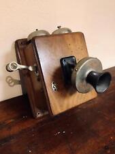 Antico telefono legno usato  Codroipo