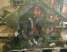 Presepe artigianale paesaggio usato  Asti