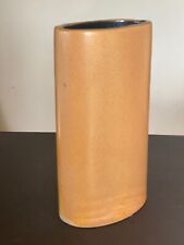 Russel Wright Bauer Pottery Atlanta Brick Oval Vase 10 1/2'', used for sale  Shipping to South Africa