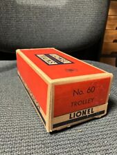 Lionel trolley box for sale  Bel Air