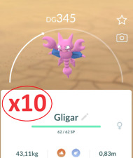 Pokemon gligar x10 for sale  Shipping to United States