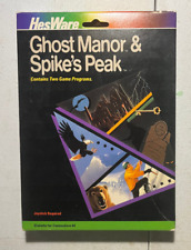 Used, Ghost Manor & Spike's Peak, C64, Commodore 64, complete in box, HesWare for sale  Houston
