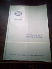 Manuale officina titano usato  Villarbasse