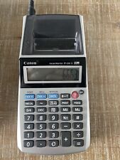 Calculadora de impresión de impuestos y empresas Canon Palm Printer P1-DH V con cable de alimentación de CA, usado segunda mano  Embacar hacia Argentina