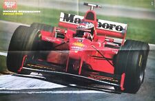 MICHAEL SCHUMACHER FERRARI F300 POSTER 1998 Autosprint cm80X53+Gigantografia segunda mano  Embacar hacia Argentina