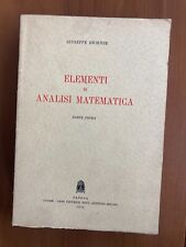 Elementi analisi matematica usato  Palermo