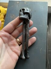 Esqueleto Quebra-nozes Halloween Caveira Metal Abridor De Garrafa Colecionador 1/2 Lb + Presente comprar usado  Enviando para Brazil