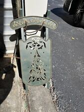 Decorative metal sled for sale  Knoxville