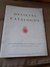 1953 official catalogue for sale  SOUTH PETHERTON
