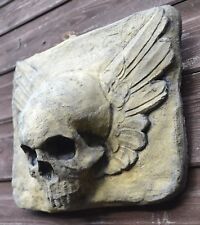 Winged skull gothic for sale  HORSHAM