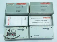 JM611 H0 - MÄRKLIN 6083 - 2x DECODER DIGITAL K83 PARA DESVÍOS SEÑALES Y VIAS  comprar usado  Enviando para Brazil