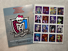 Álbum y pegatinas de hoja completa diario de opereta de Monster High Doll segunda mano  Embacar hacia Argentina