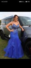 Royal blue prom for sale  CHESTERFIELD
