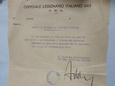 Lettera 1938 ufficiali usato  Villa Santo Stefano