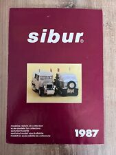 Catalogue sibur 1987 d'occasion  Rambouillet