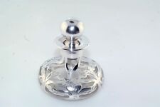 silver overlay perfume bottle for sale  Media