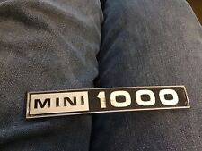 Genuine mini 1000 for sale  TENBURY WELLS
