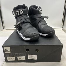 Bota Fox Bomber Preta Branca Bicicleta Suja Botas de Enduro Masculina Tamanho 12 comprar usado  Enviando para Brazil