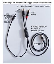 PowerLink MK3 12V& Audio Trigger Cable for B&O BeoLab 2,3,7,10 to non B&O source segunda mano  Embacar hacia Mexico