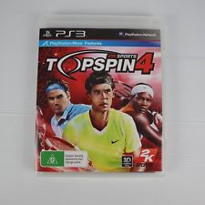 Top Spin 4 - 2K Deportes PS3 Sony PlayStation 3 AUS PAL Inc Manual segunda mano  Embacar hacia Argentina