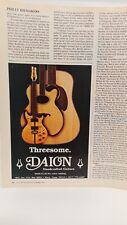 Daion guitars 1982 for sale  Shipping to United Kingdom