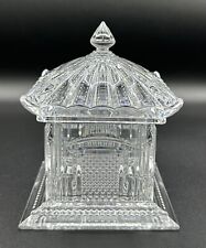 Crystal pagoda lidded for sale  Avoca