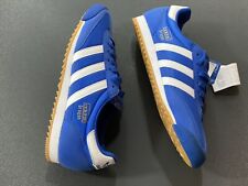 2017 Adidas Dragon OG masculino tamanho UK 9.5 novo em folha chiclete azul branco comprar usado  Enviando para Brazil