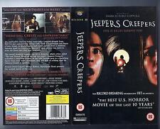 Vhs video jeepers for sale  UK