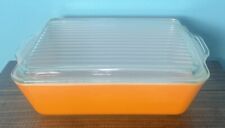 Caçarola de geladeira vintage laranja PYREX 1 1/2 QT 0503 tampa 503-C em excelente estado usado comprar usado  Enviando para Brazil