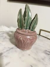 Ceramic cactus aloe for sale  Rock Falls