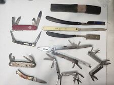 Lot knives folding for sale  Plano