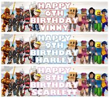 Personalised roblox birthday for sale  GLASGOW