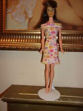 1967 Vintage MOD Brunette Standard Barbie doll- Pink skin, - TLC  OOAK for sale  Miami