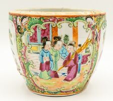 Exportação de porcelana chinesa família vaso de rosas prato cantão final da dinastia Qing século 19 comprar usado  Enviando para Brazil