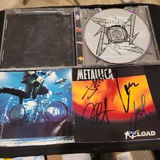 Metallica signed reload for sale  East Rutherford