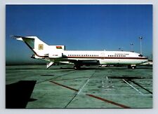Burkina Faso Boeing B-727-100 XT-BBE Jan Smuts Airplane Airline Postcard Vtg A2 for sale  Shipping to South Africa