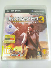Uncharted 3 The Traicion de Drake Ed Game Stop Set PlayStation 3 PS3 sony comprar usado  Enviando para Brazil
