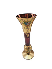 Vase vintage verre d'occasion  Yssingeaux