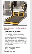 Braunability wheelchair lift for sale  USA