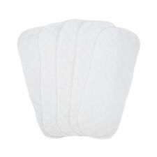 10PCS Cotton Cloth Baby Diapers Inserts Liners 3 Layers Reusable Newborn Nappy for sale  Shipping to South Africa