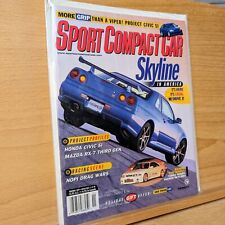 Revista de coche compacto deportivo noviembre 1999 Nissan R34 horizonte sin etiqueta segunda mano  Embacar hacia Mexico