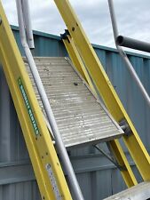 Fiberglass podium ladder for sale  BURNLEY