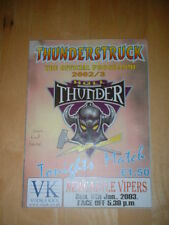 2002 hull thunder for sale  HULL