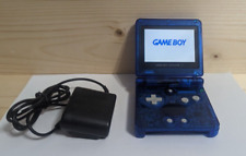 Nintendo Gameboy Advance SP AGS-101 Azul Transparente Divertido Reencascado *Probado* segunda mano  Embacar hacia Argentina