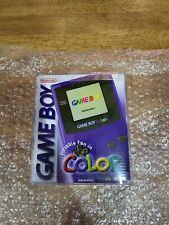 Usado, Sistema portátil Nintendo Game Boy color uva caja abierta nunca jugado segunda mano  Embacar hacia Argentina